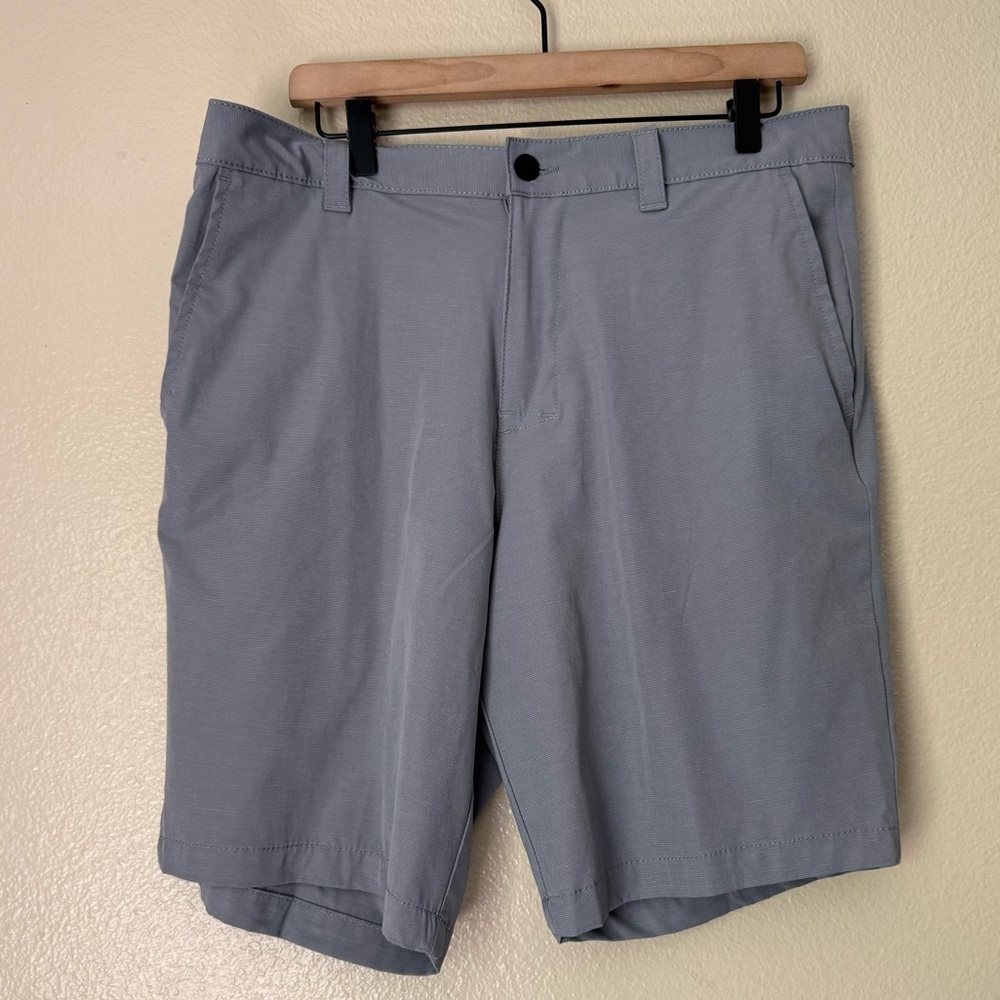 Banana Republic Slate Gray Flat Front Shorts